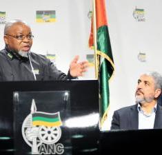 ANC HAMAS Mantashe Star