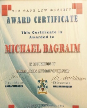 Bagraim Certificate