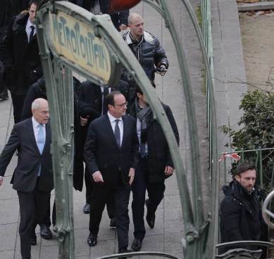 Charlie Hebdo Attack street