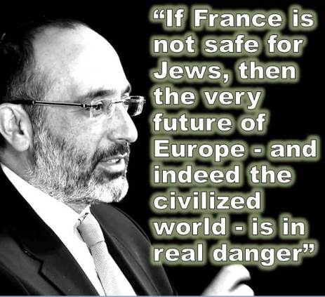 Chief Rabbi quote on France