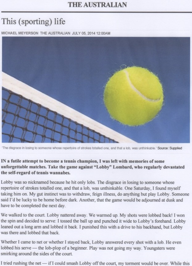 Meyerson - This Sporting Life 1 Meyerson - This Sporting Life 1