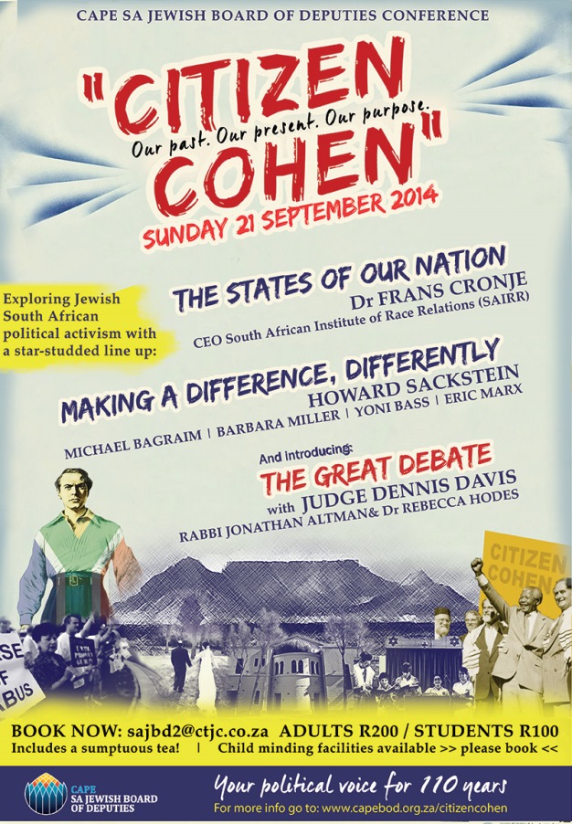 SAJBD - Citizen Cohen poster