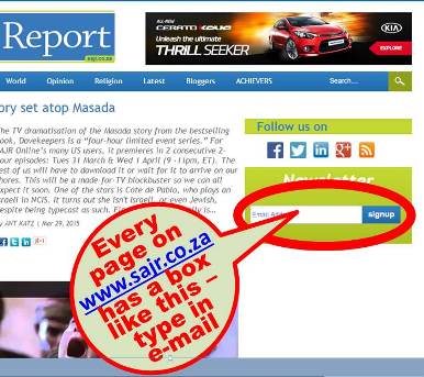 SAJR illustration for moving signing up