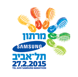 TA Marathon logo Heb