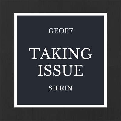 Taking Issue Geoff Sifrin Home
