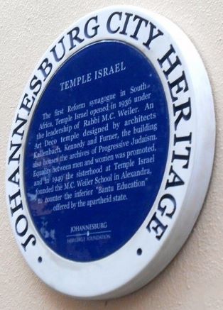 temple israel 80 years heritage site