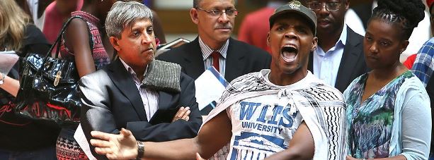 Wits Dlamini shouts at Habib FULL Wits Dlamini shouts at Habib FULL