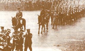 WW1 - Lewish legion marches in London