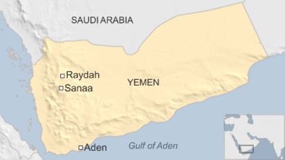 Yemen map