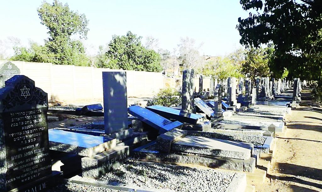 Oudtshoorn’s Jewish cemetery vandalised Jewish Report