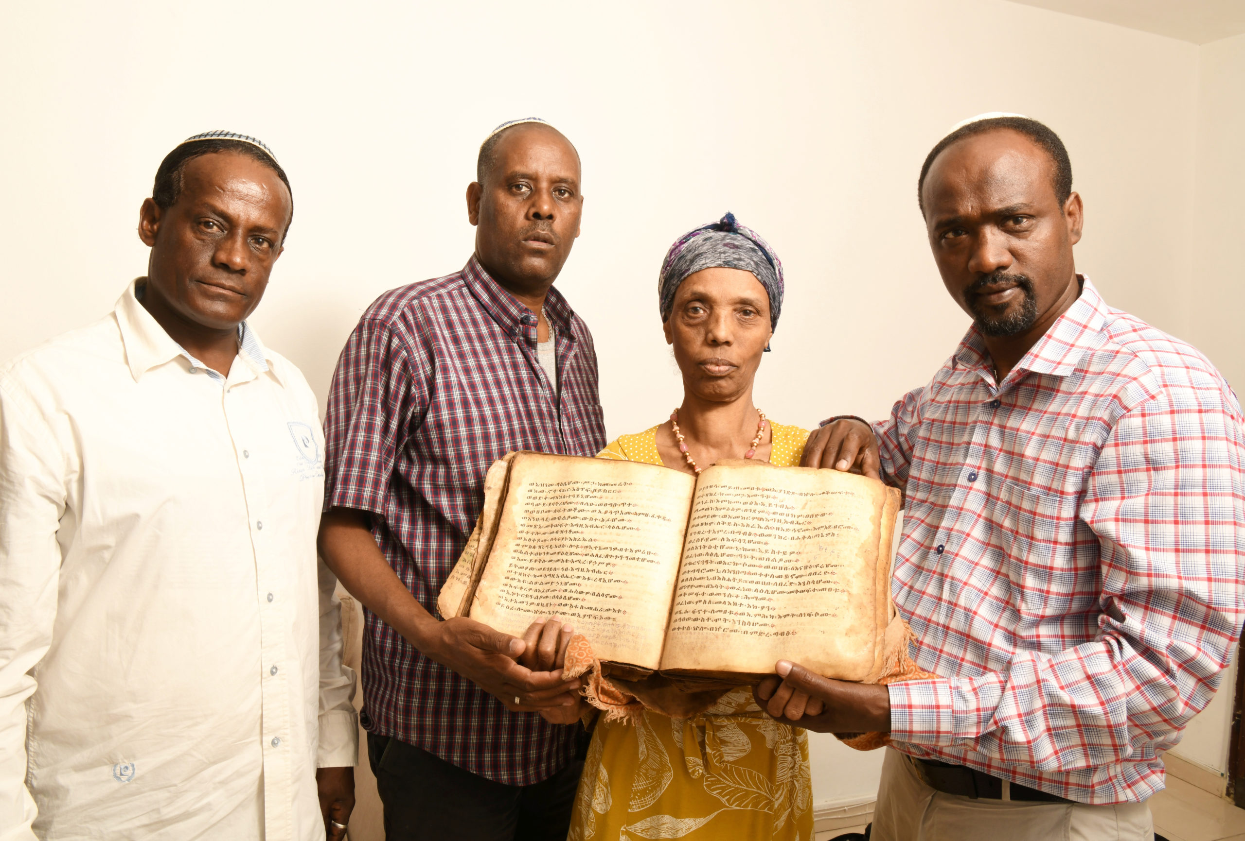 Ethiopian family risk all to retrieve ancient Bible photo